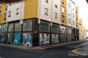 Vagas de estacionamento em Arrecife, Lanzarote. 
