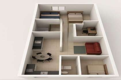 Duplex for sale in Argana Alta, Arrecife, Lanzarote. 